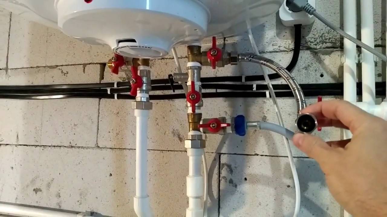 Как установить водонагревательный котел своими руками